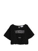 Moschino Kids top with logo detail