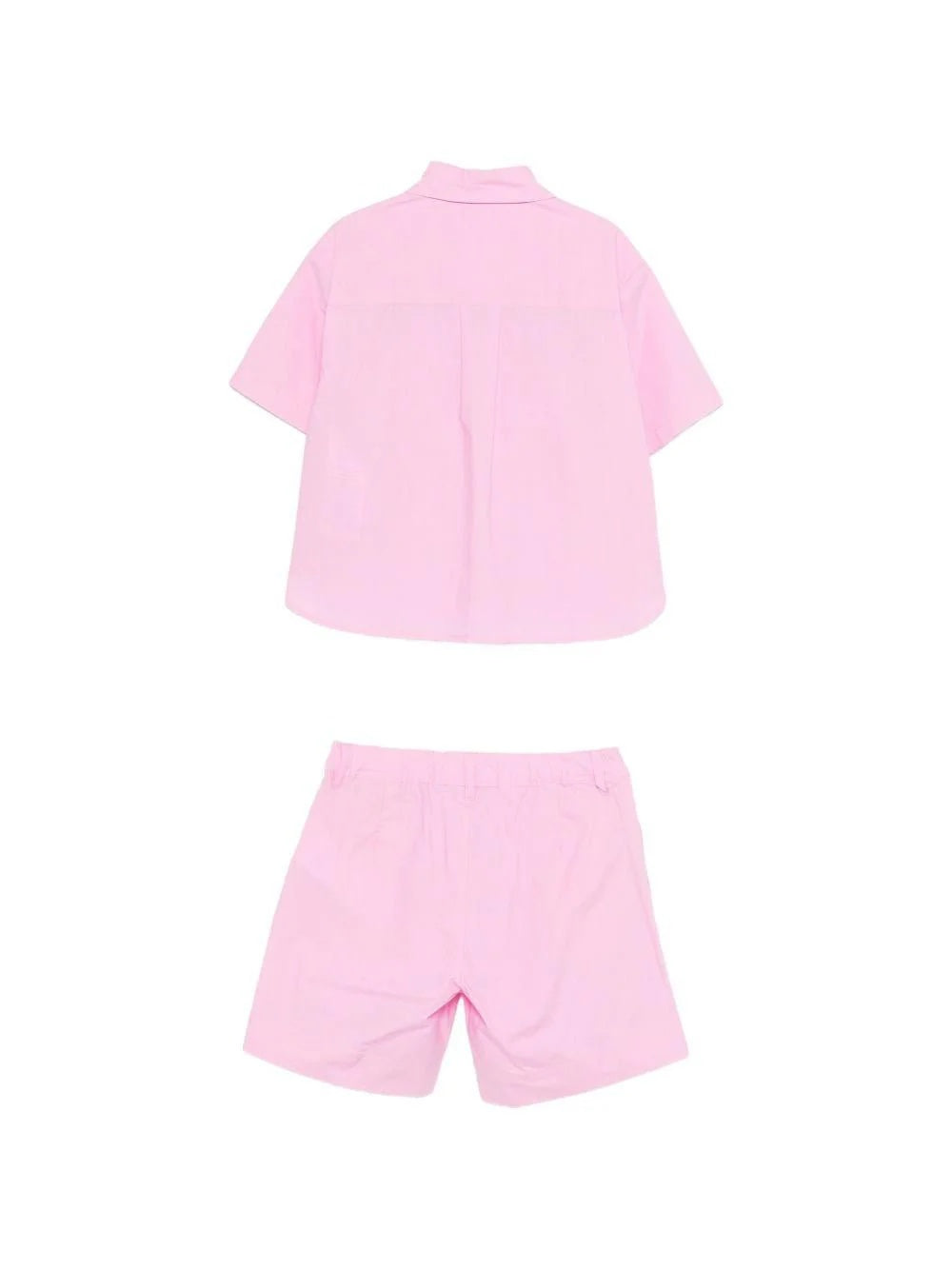 Set camicia e shorts con motivo Teddy Bear HDG01LLLA10 51473A MOSCHINO KID 
