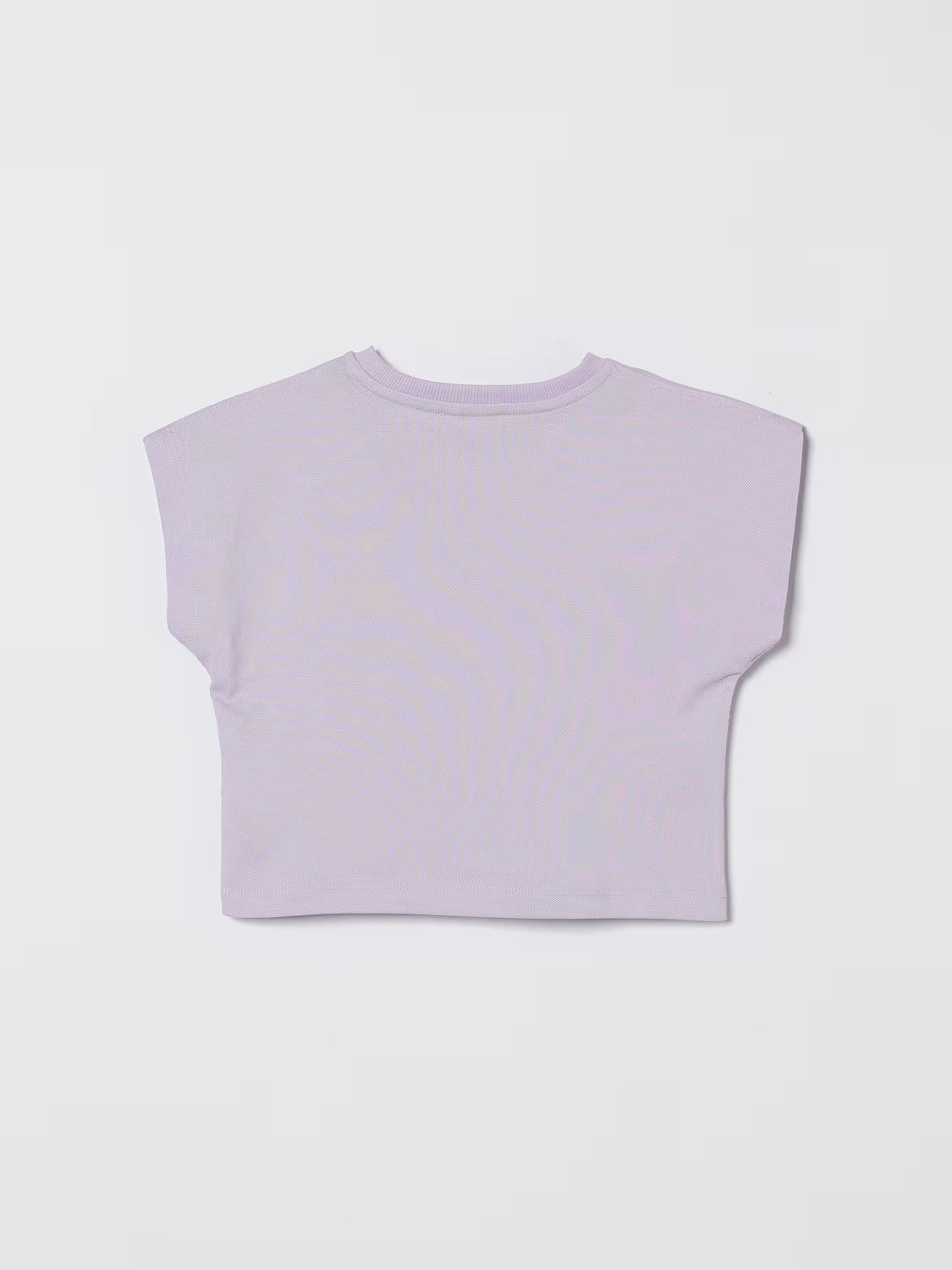 T-shirt in cotone Teddy Moschino HDM06XLFA06 51683 MOSCHINO KID 