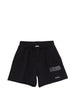 Shorts with rhinestone details