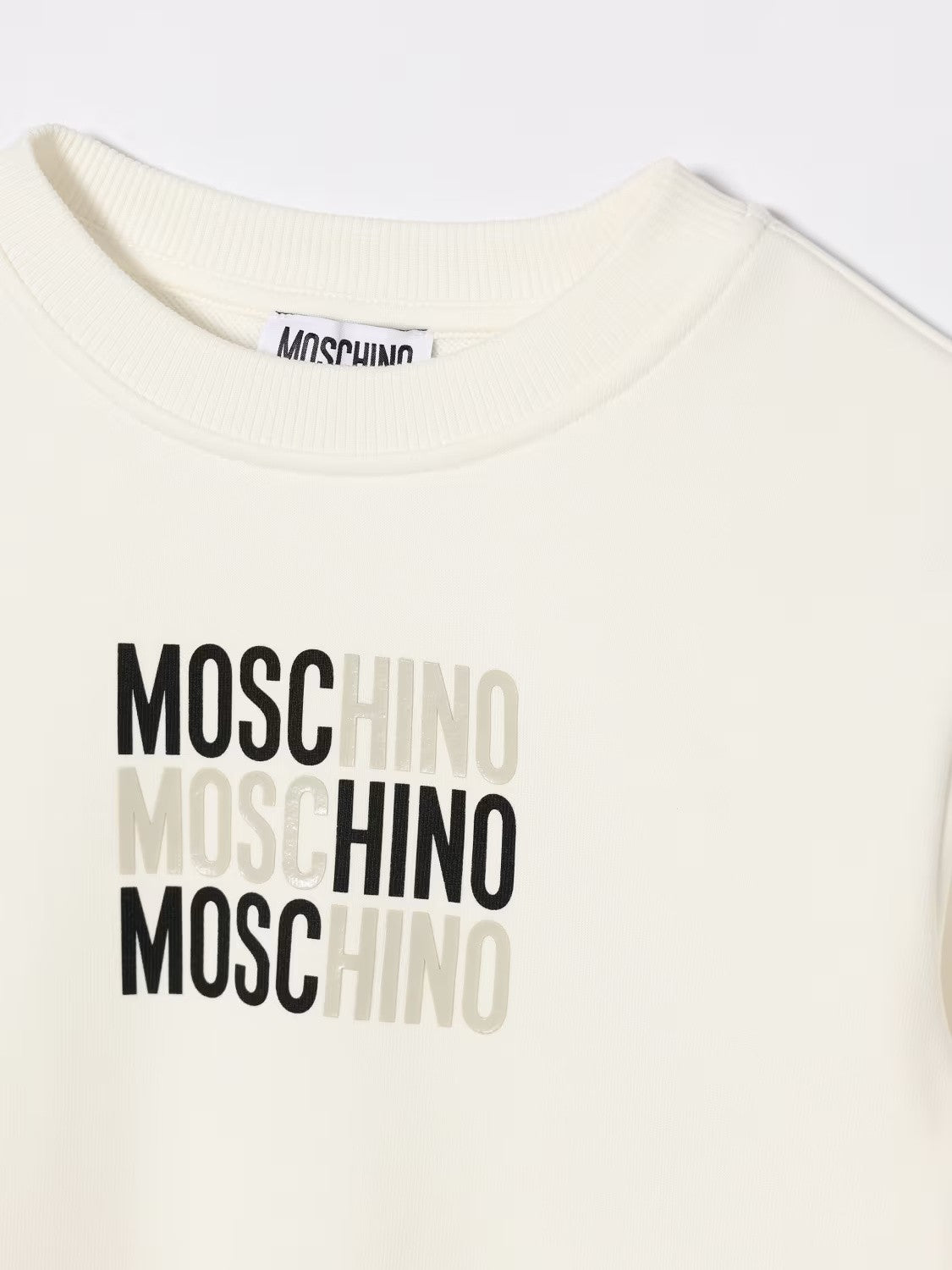 Felpa con logo Moschino HRF078LCA32 10063 MOSCHINO KID 