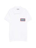 T-shirt con colletto stile polo