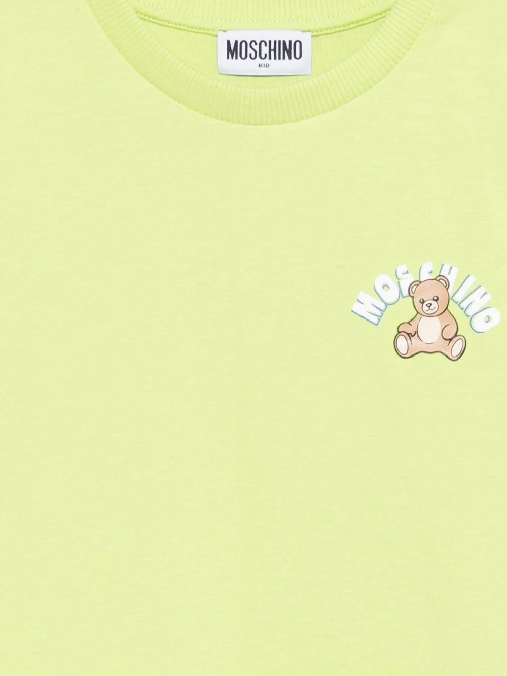 T-shirt con stampa Teddy Bear HWM058LAA01 30355 MOSCHINO KID 