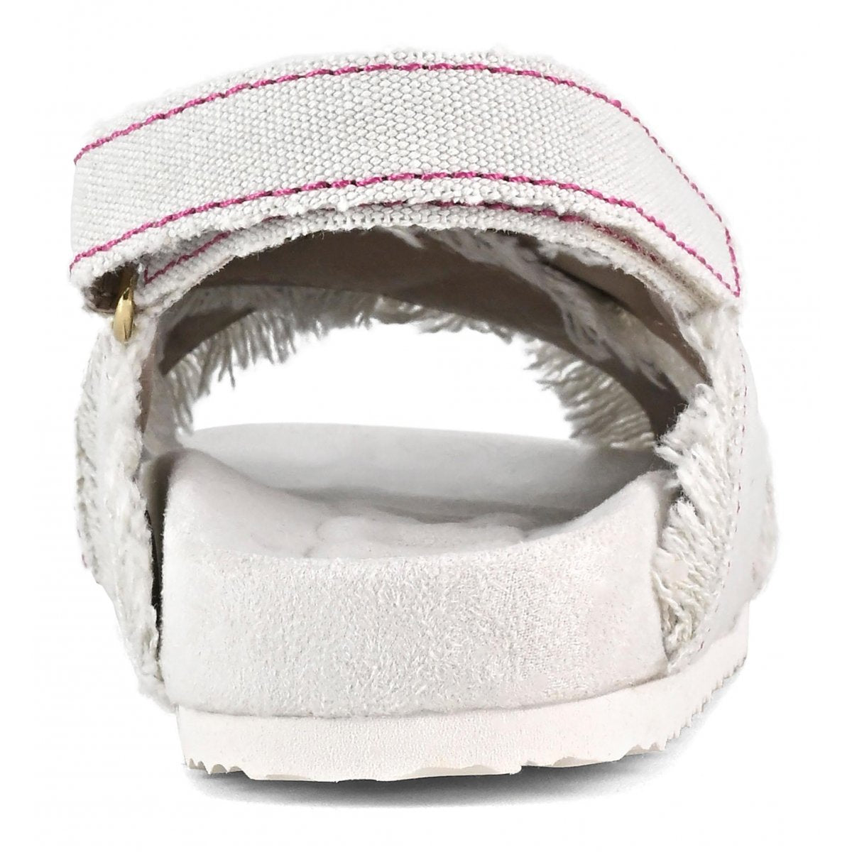 Bio sandal kid recycled canvas MUSK631002K RWBEI MOU 