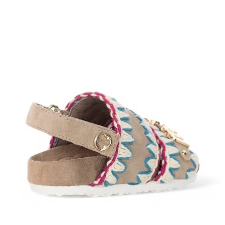 Bio Sandalo Kid Recycled Canvas MUSK631004A PSAN MOU 