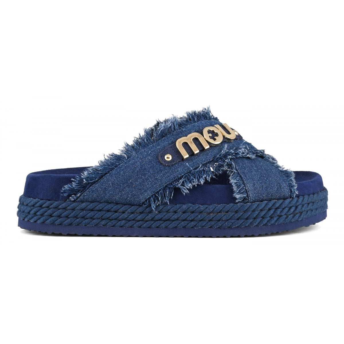 Criss-cross sandal denim MUSW451004K DEN MOU 