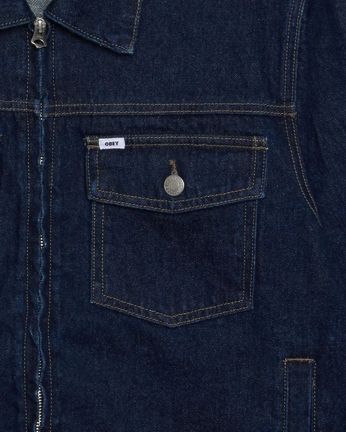 Base trucker jacket 121800615 RID OBEY 