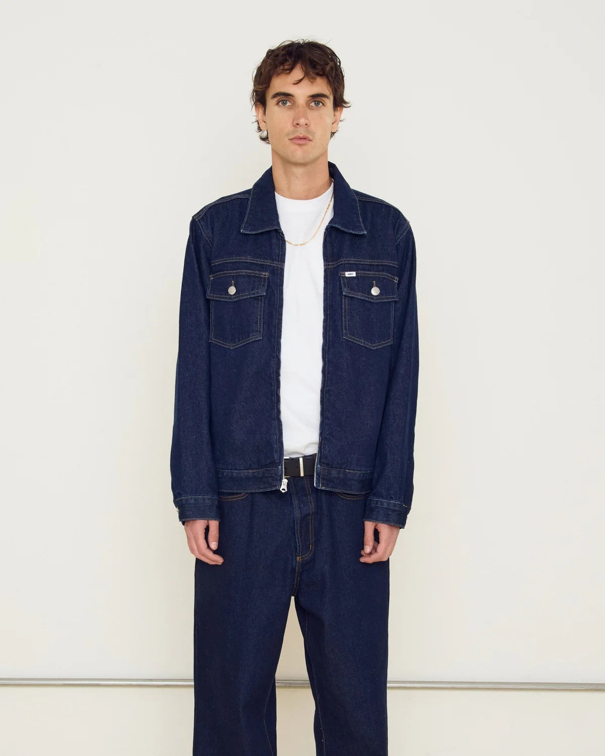 Base trucker jacket 121800615 RID OBEY 