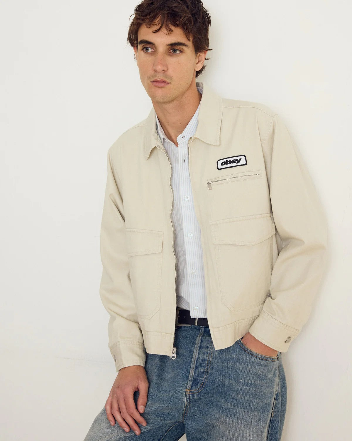 Walter work jacket 121800620 SBR OBEY 