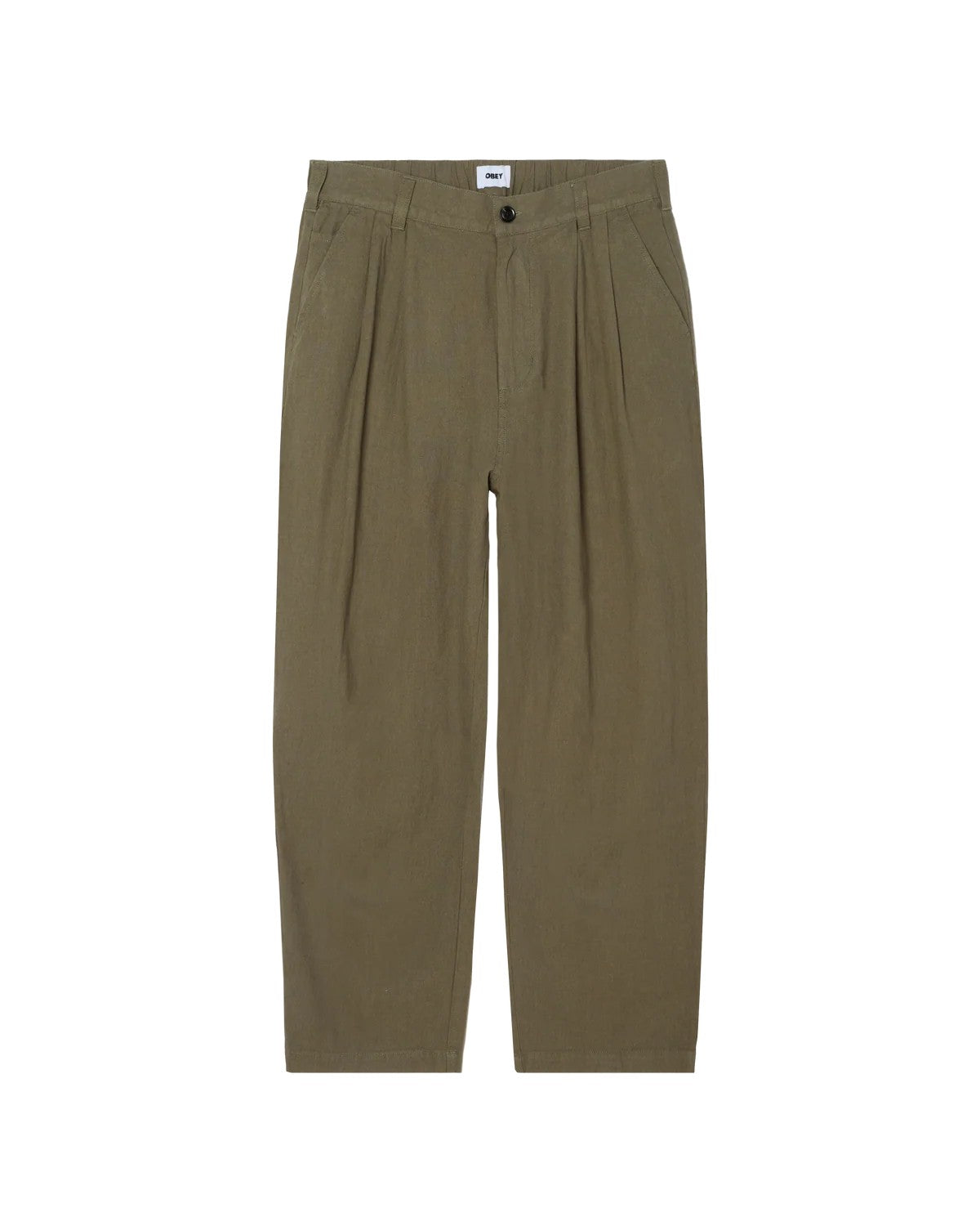 Foster pleated linen plant 142020273 SOL OBEY 