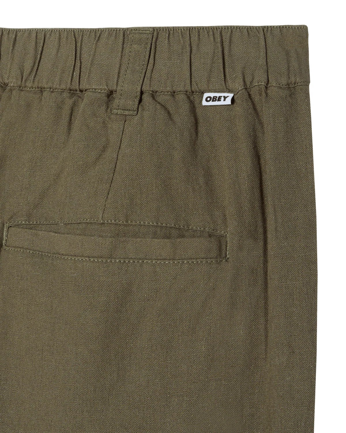 Foster pleated linen plant 142020273 SOL OBEY 