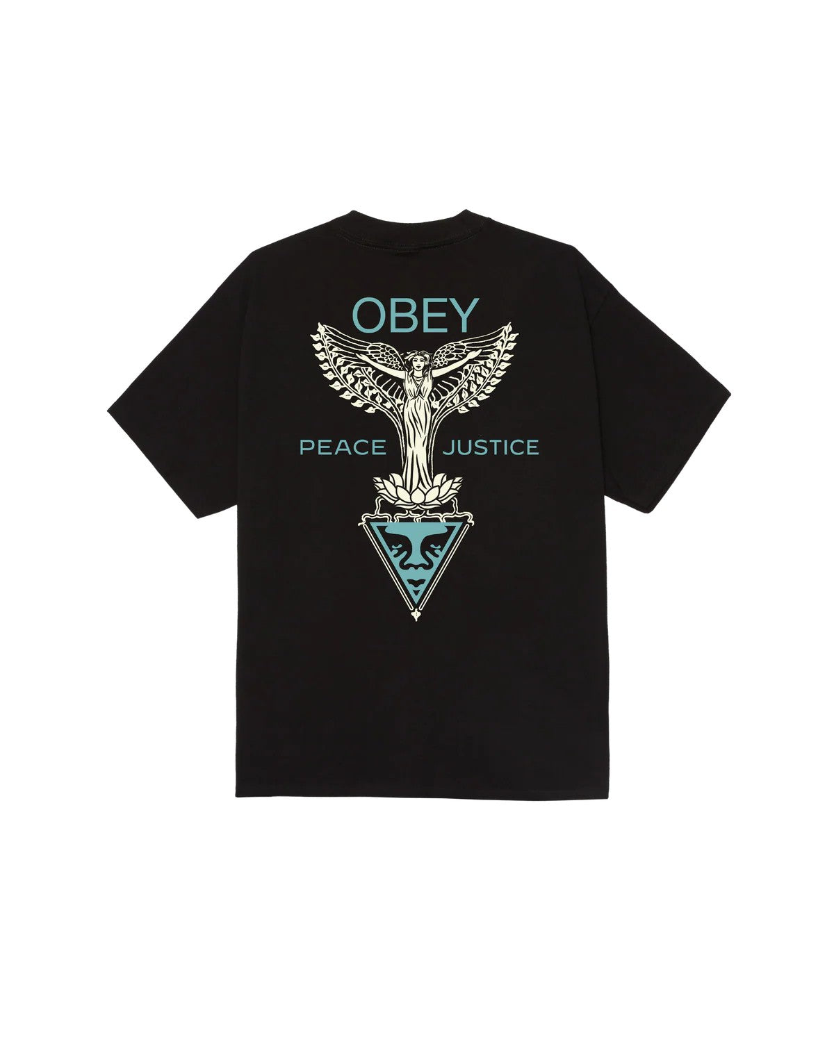 Nouveau angel classic t-shirt 165264299 BLK OBEY 
