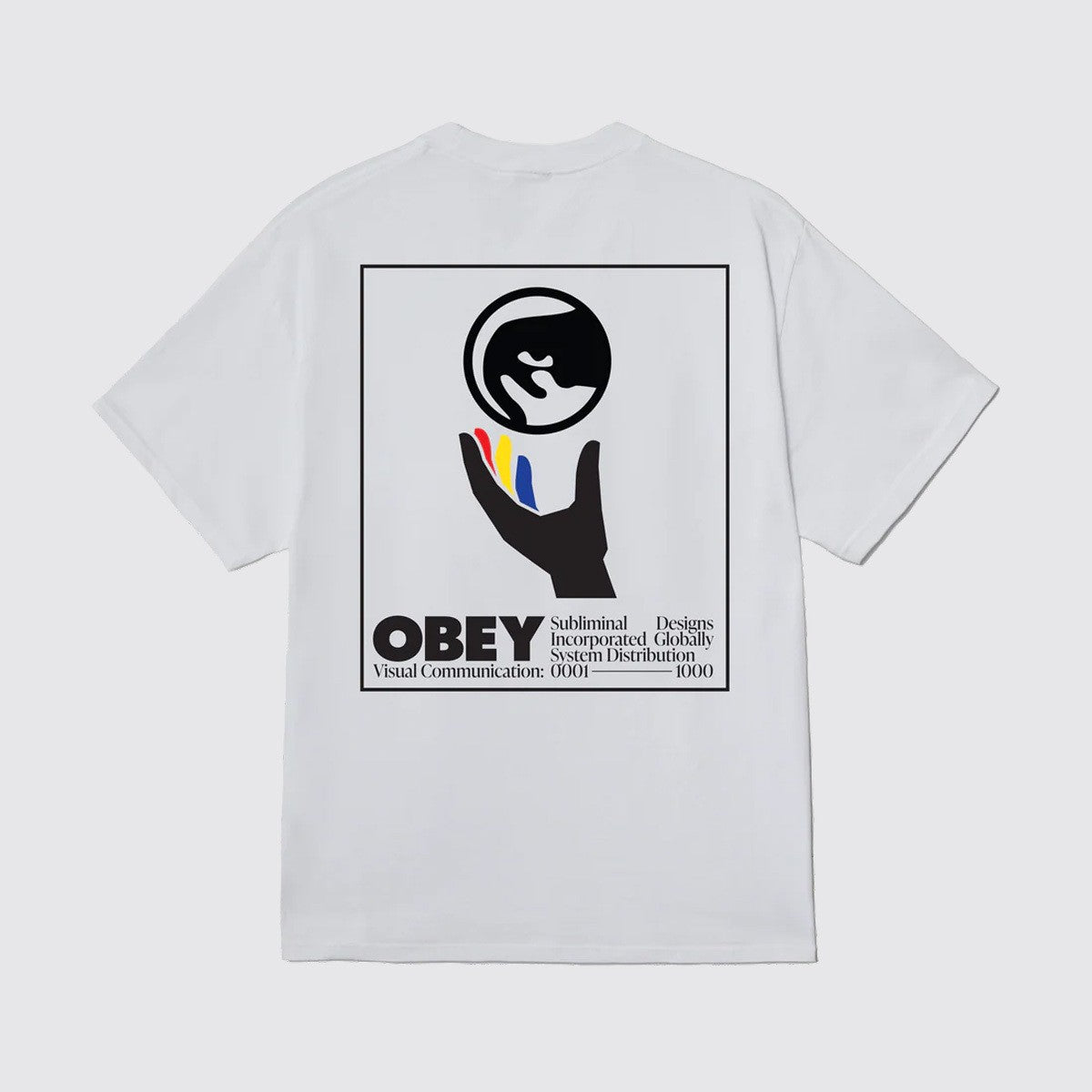 Global systems classic t-shirt 165264303 WHT OBEY 