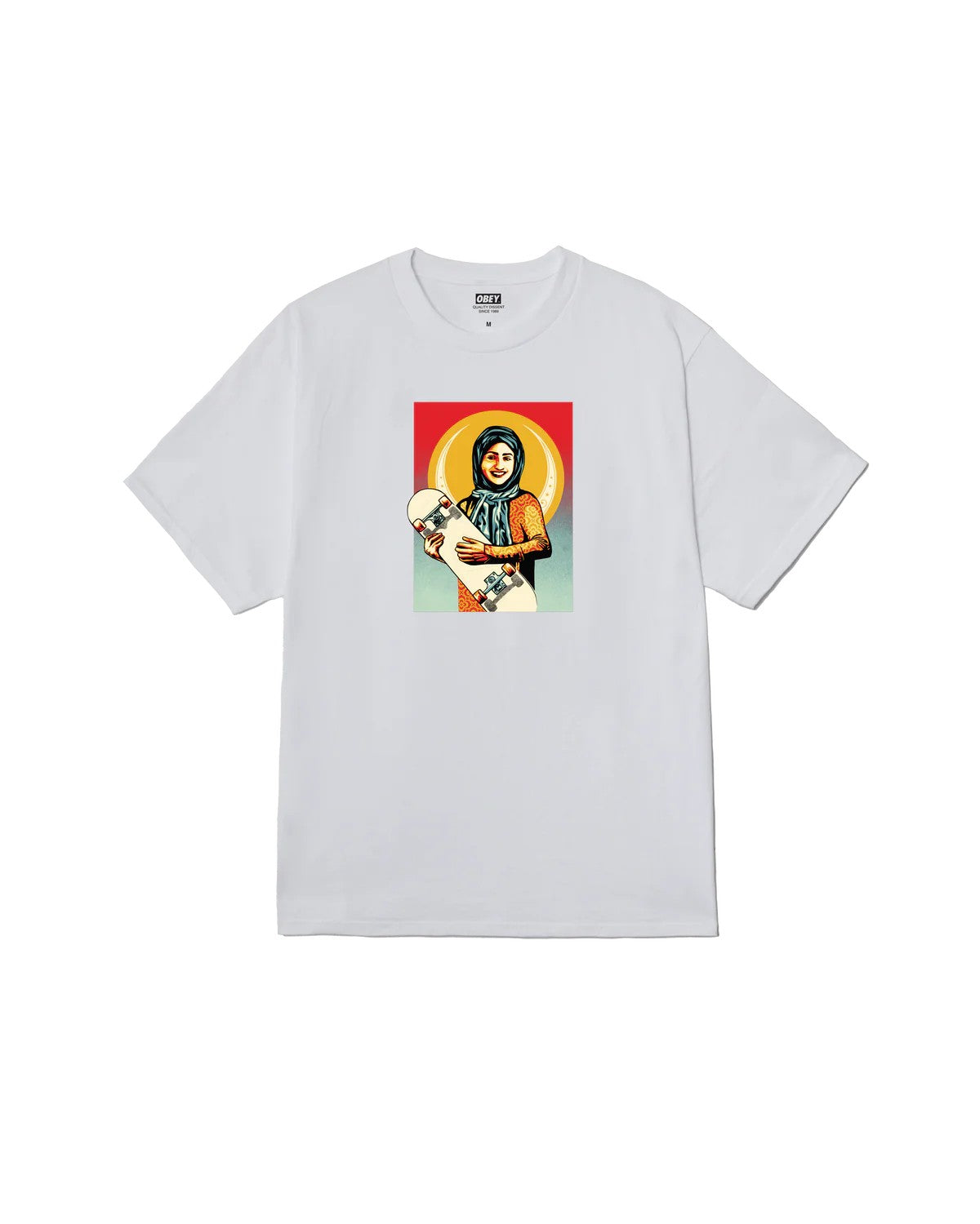 Skateistan / classic t-shirt 165264402 WHT OBEY 