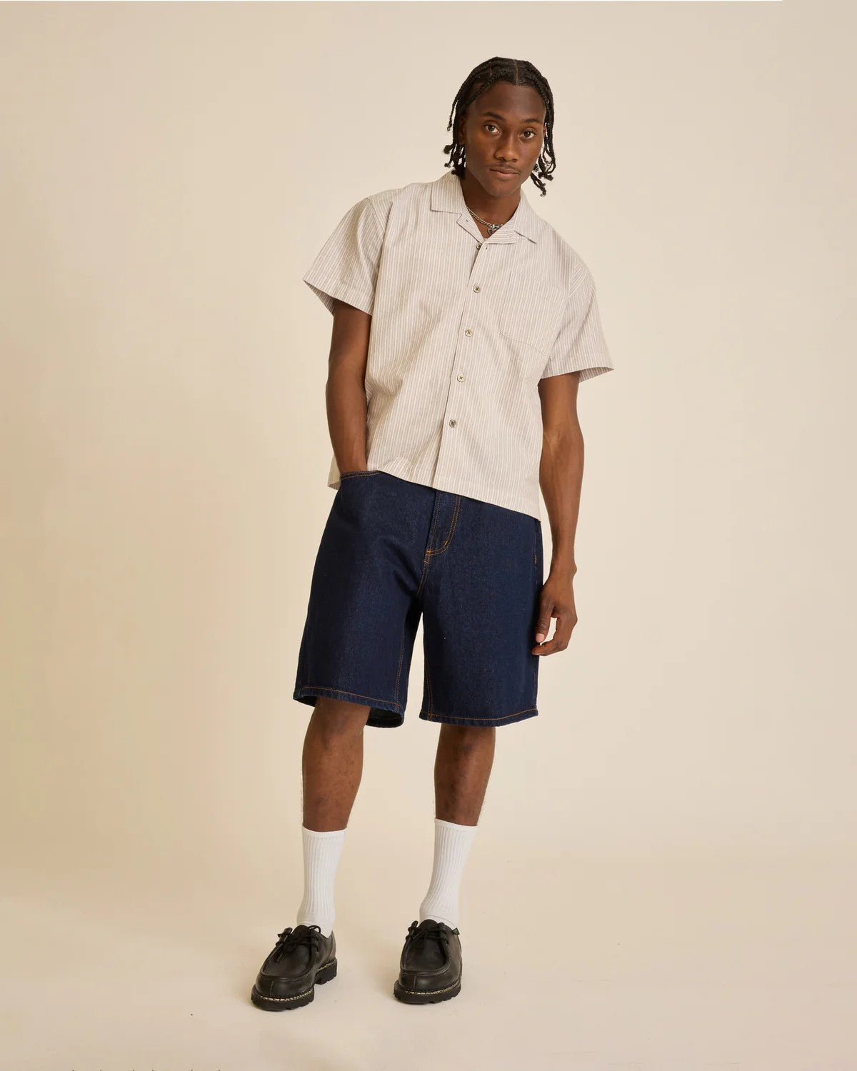 Bigwig baggy denim short 172100107 RID OBEY 