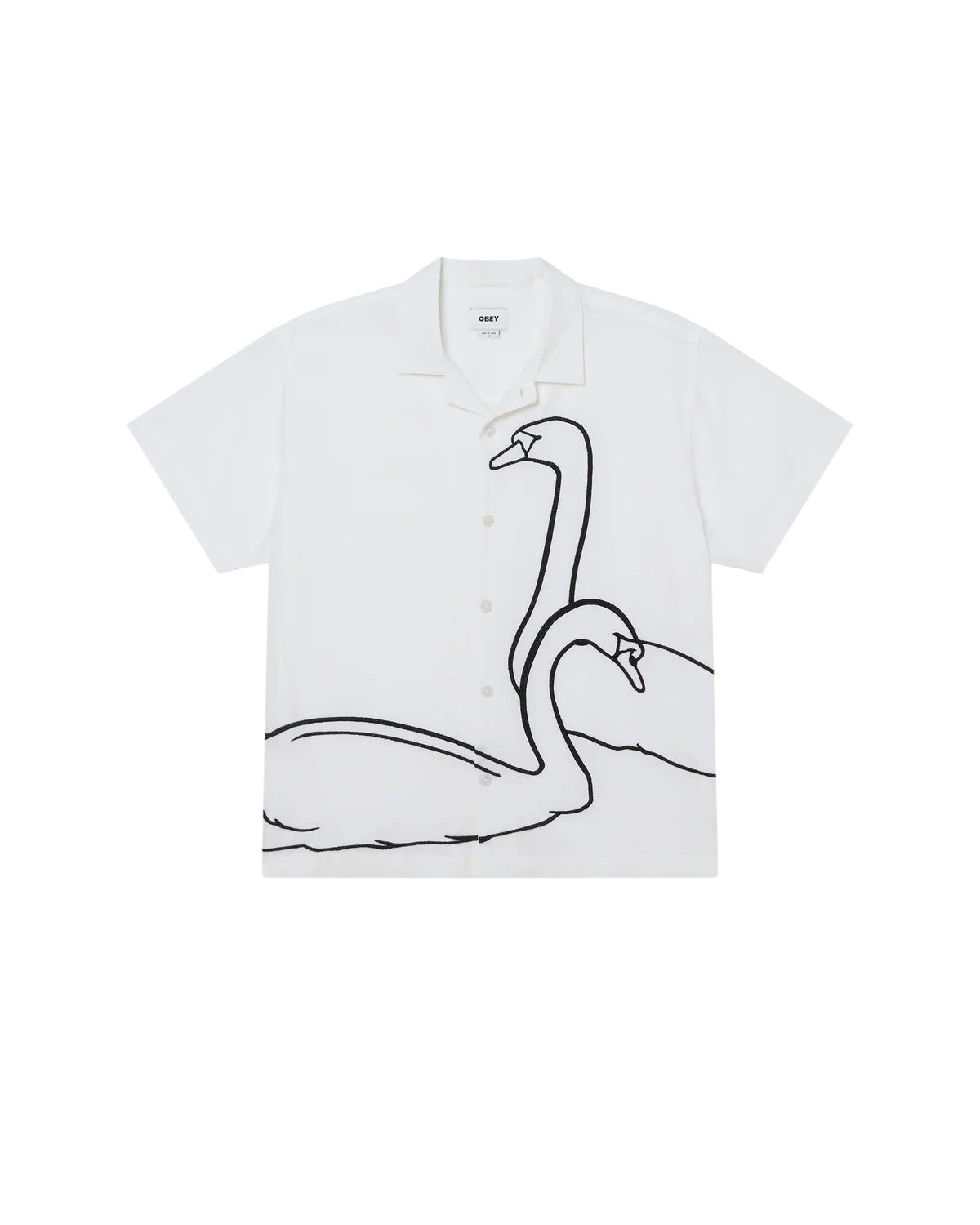 Cliff ss t-shirt 181210461 WHT OBEY 