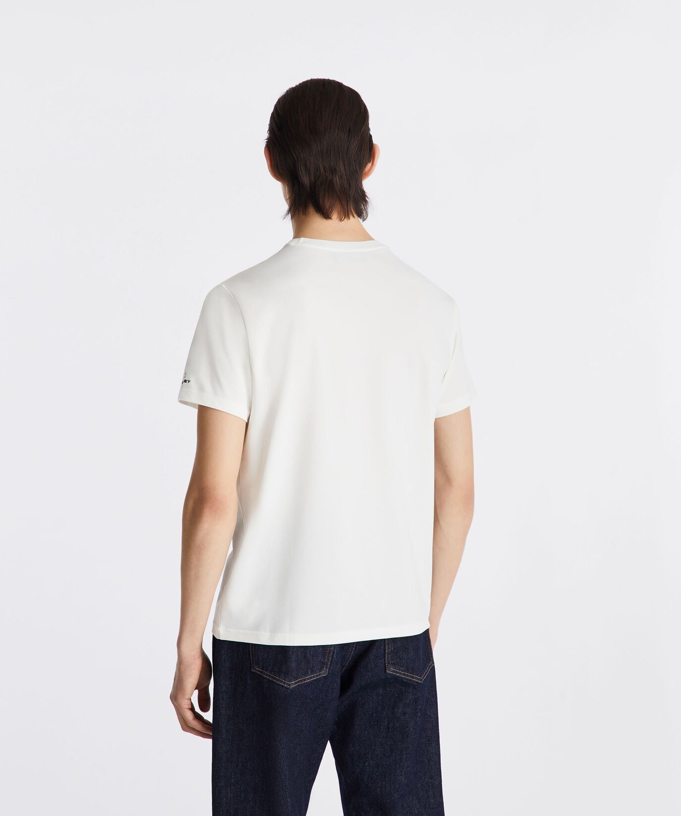 Zole 02 T-shirt in piquet stretch di cotone e seta PEU5470 730 PEUTEREY 