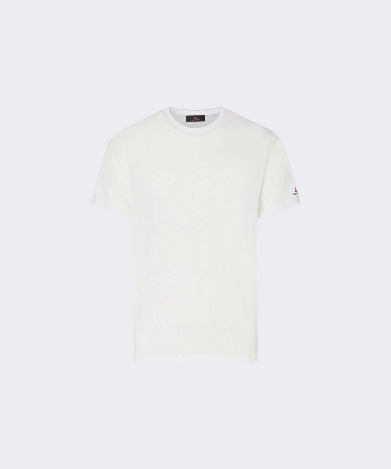 Zole 02 T-shirt in piquet stretch di cotone e seta PEU5470 730 PEUTEREY 