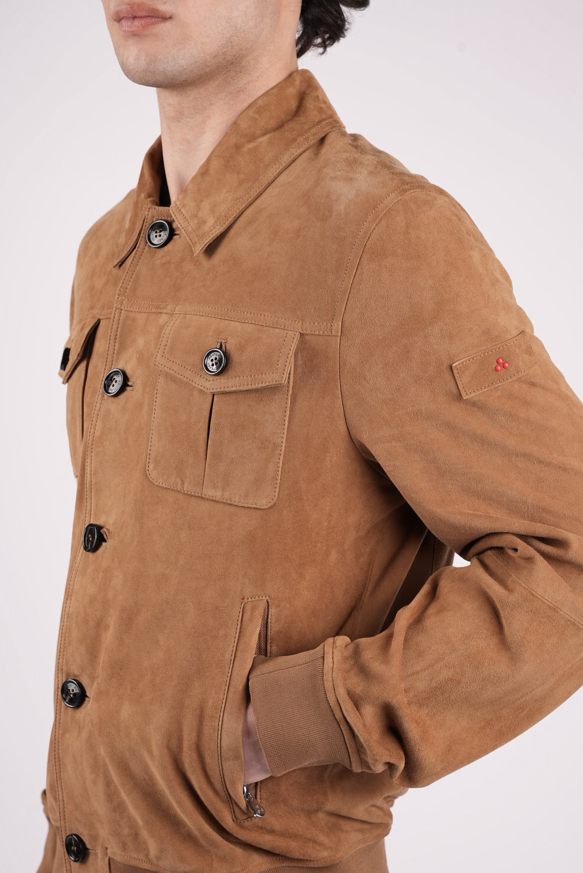 Giacca in suede PEU5744 466 PEUTEREY 