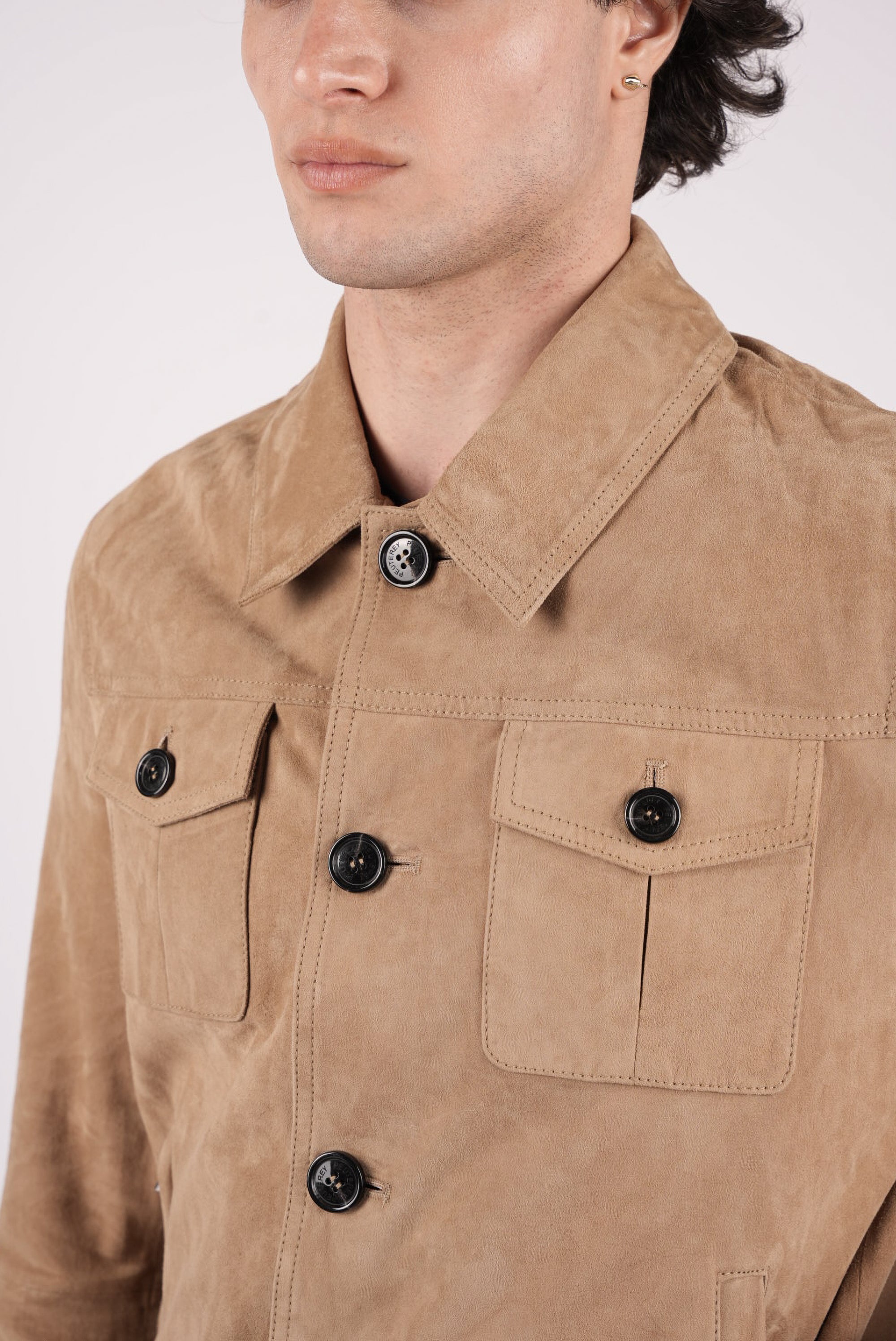Giacca in suede PEU5744 794 PEUTEREY 