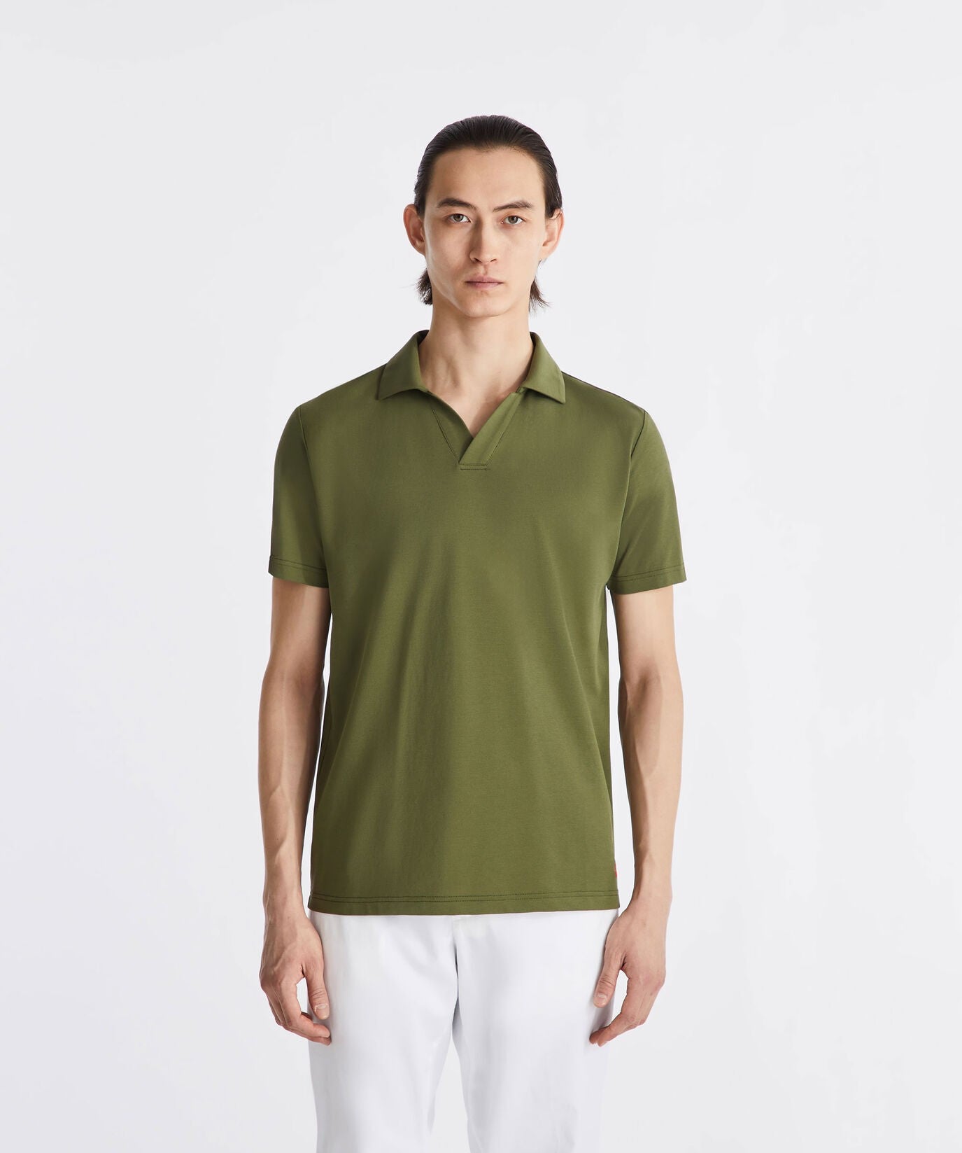 New Helgo Polo in tricot di cotone, in punto piqué PEU5847 471 PEUTEREY 