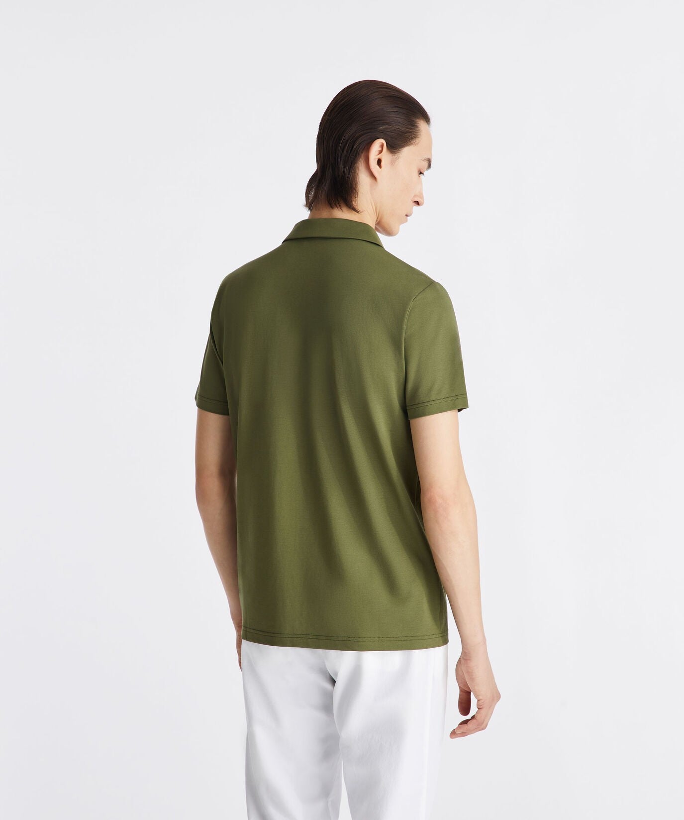 New Helgo Polo in tricot di cotone, in punto piqué PEU5847 471 PEUTEREY 