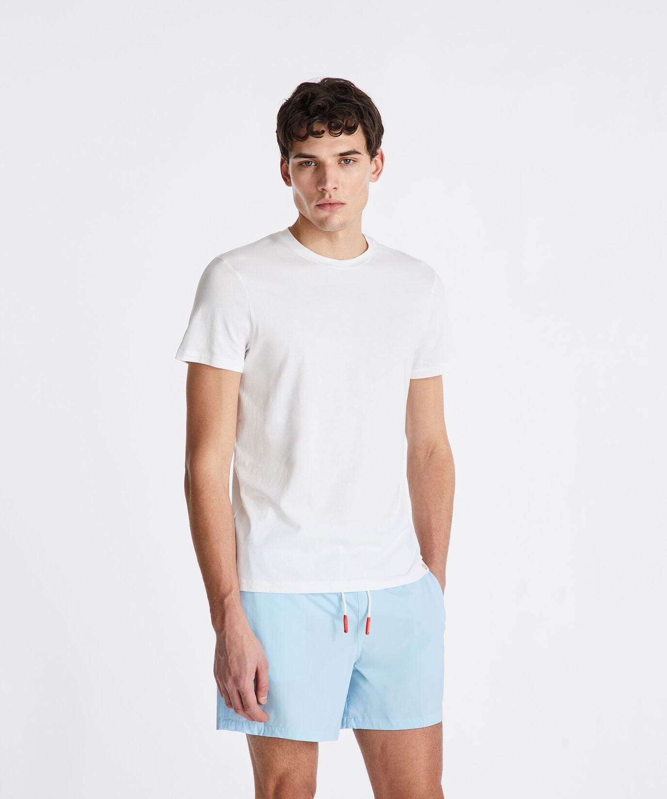 New Sorbus T-shirt in cotone stretch e logo stampato PEU5848 730 PEUTEREY 