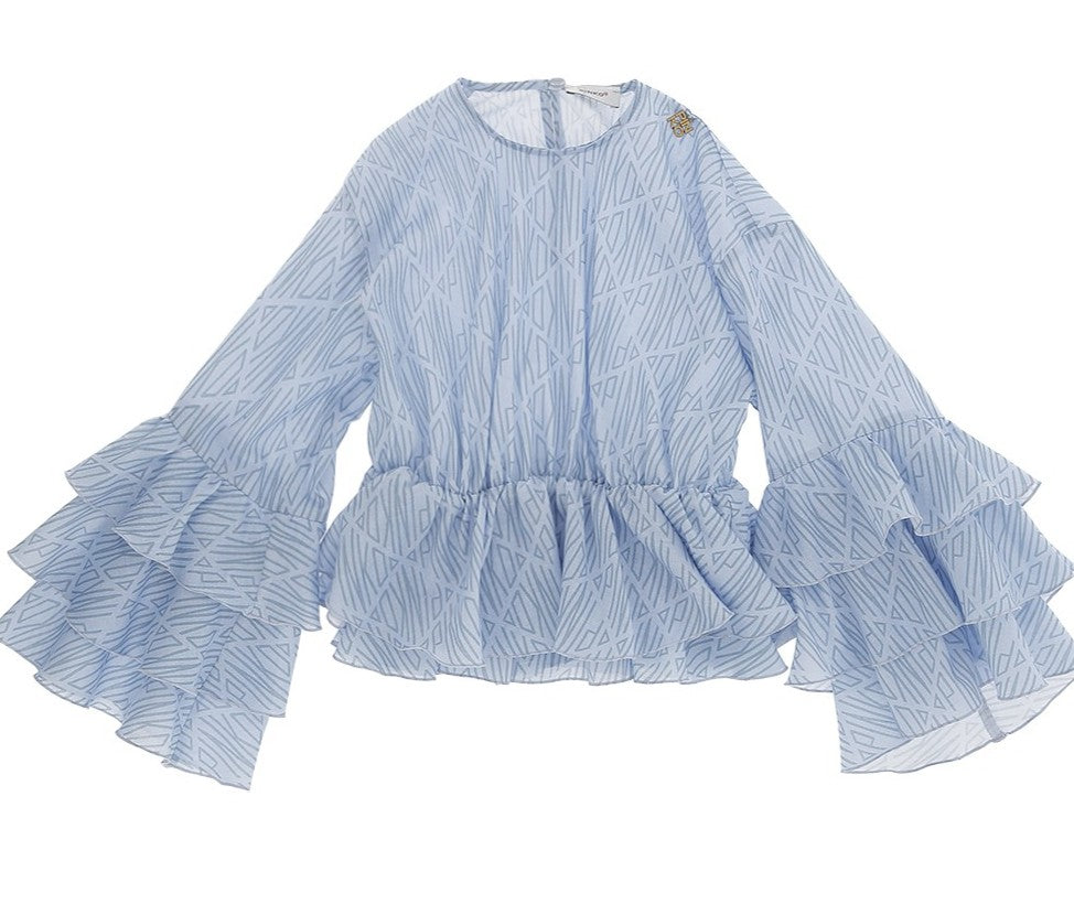 Blusa Jacquard Pinko kids KFCA0290CAK06 C047 PINKO 