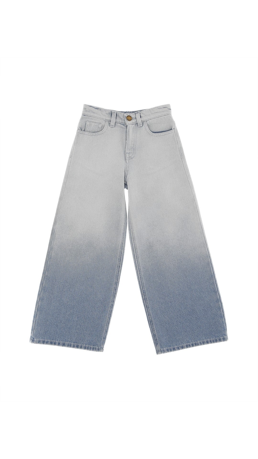 Jeans wide leg in denim Pinko kids KFPA044CDF031 0992 PINKO 