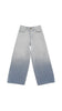 Jeans wide leg in denim Pinko kids