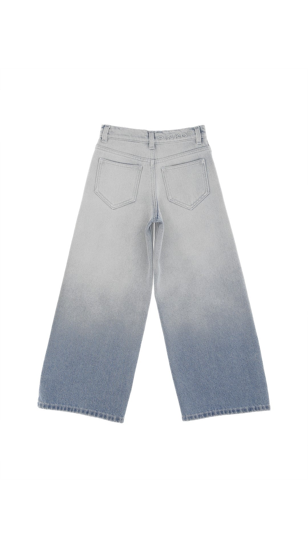 Jeans wide leg in denim Pinko kids KFPA044CDF031 0992 PINKO 