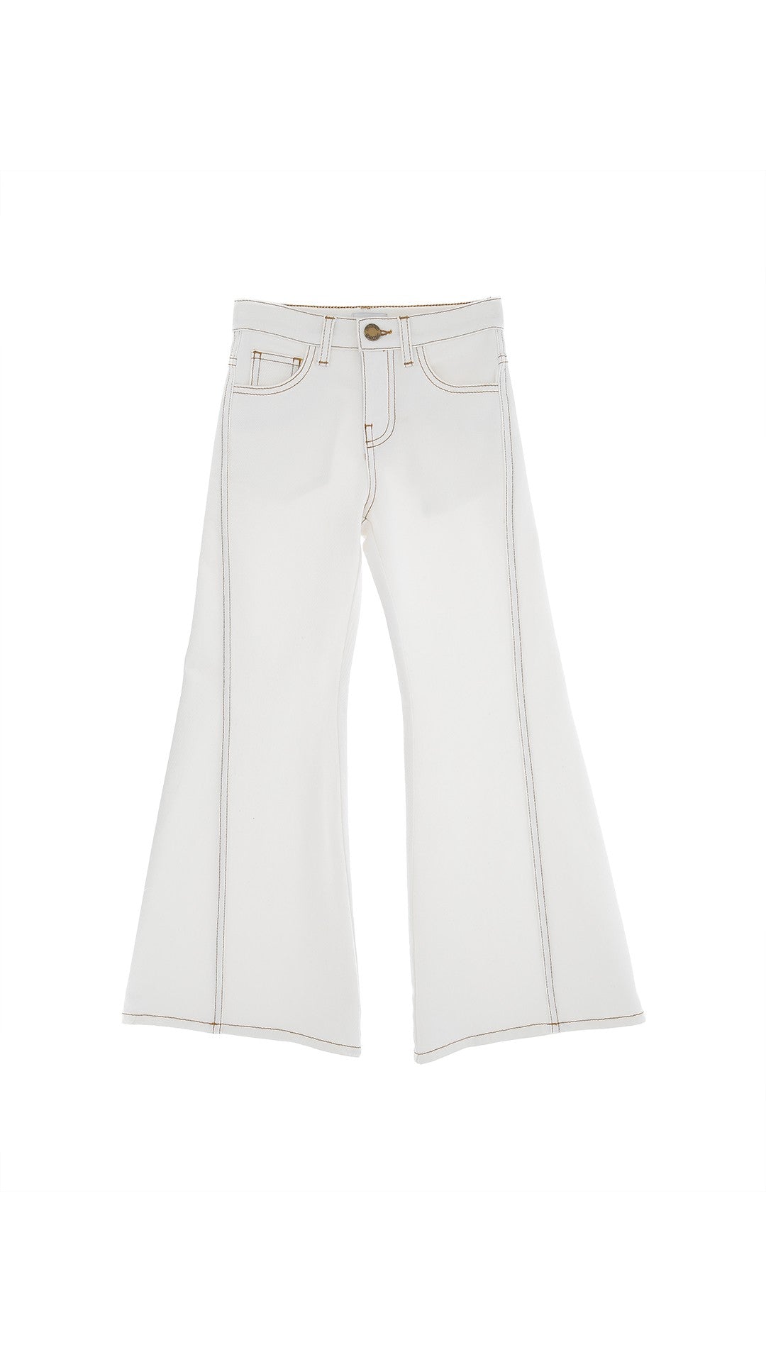 Jeans flared bianco Pinko kids KFPA055CDS061 0994A PINKO 