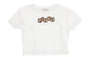 White Pinko Kids t-shirt with logo print