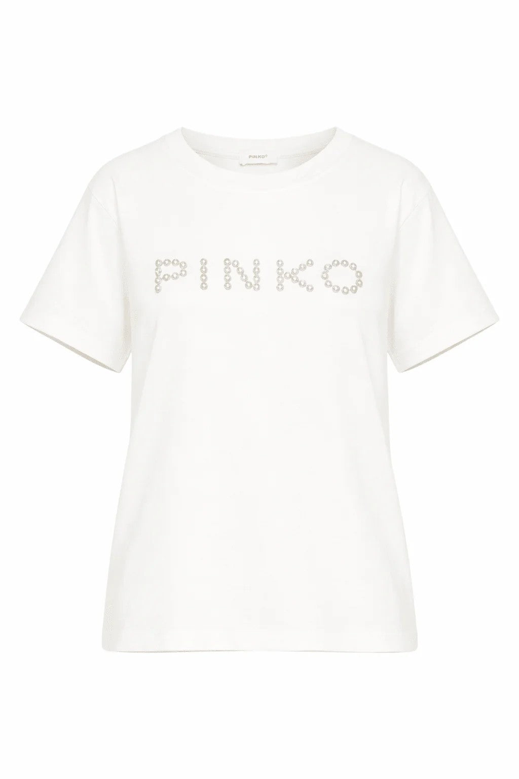 T.-shirt con dettaglio borchie KFTS051CJE017 0998 PINKO 