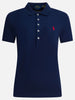 Polo slim con ricamo