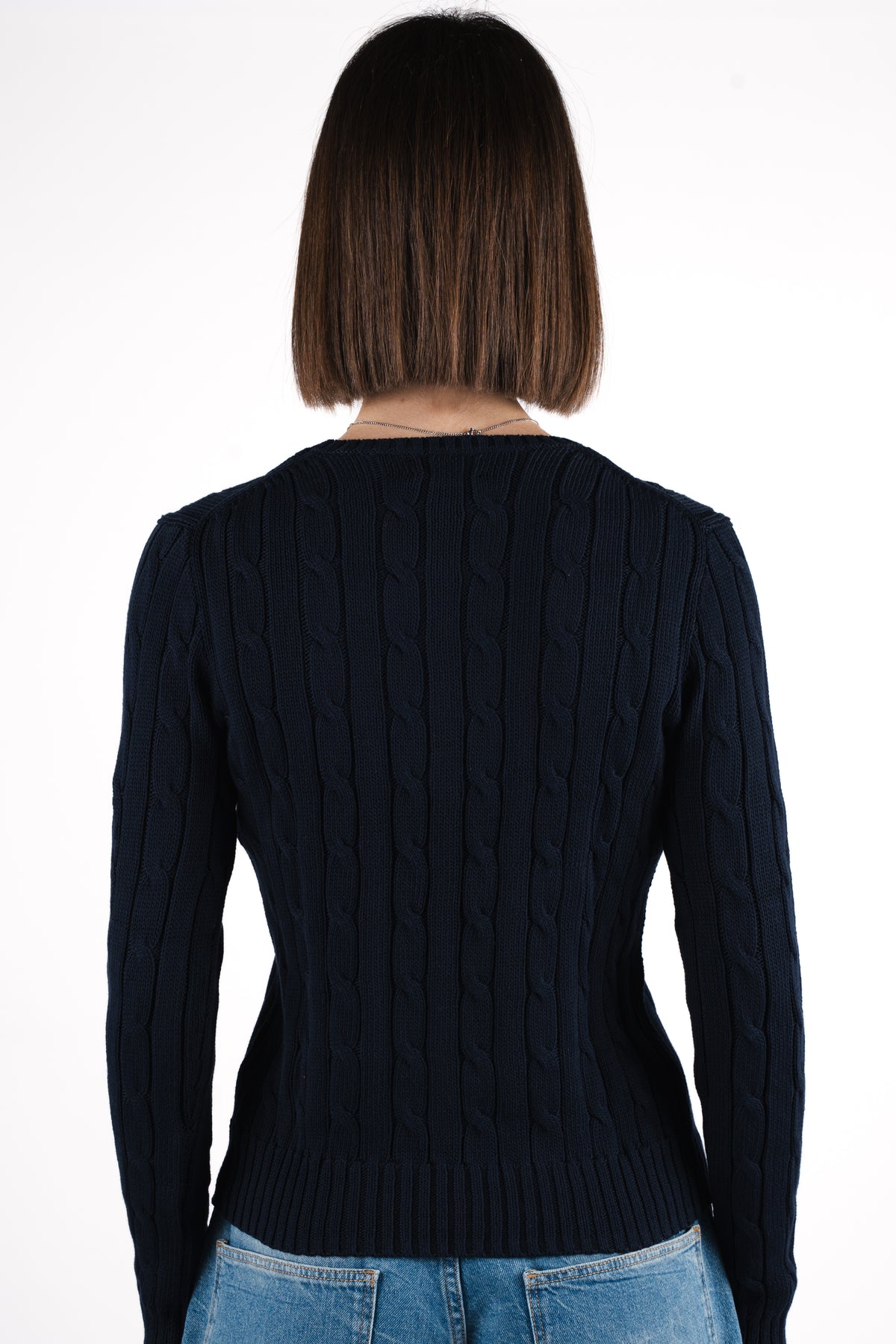 Maglia a trecce a girocollo 211971869 008 POLO RALPH LAUREN 