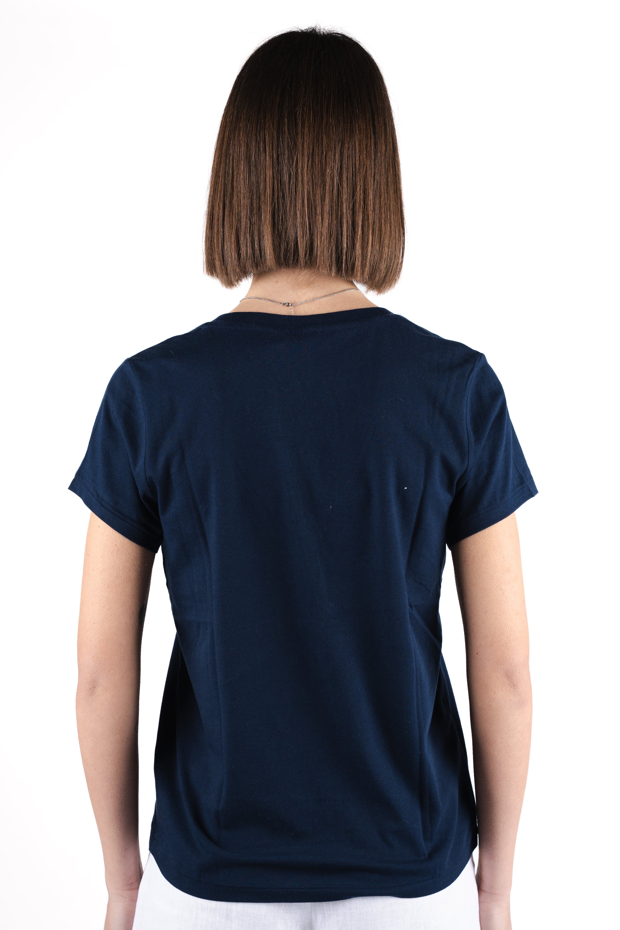 T-shirt con scollo a V 211B14611 008 POLO RALPH LAUREN 