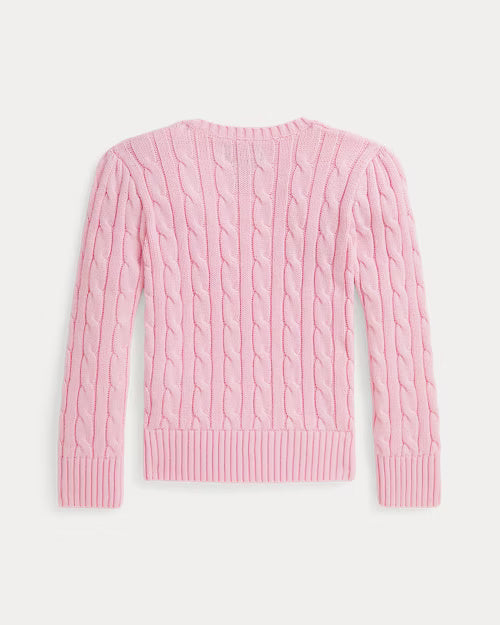 Maglia in cotone a trecce 312901316 010 POLO RALPH LAUREN 