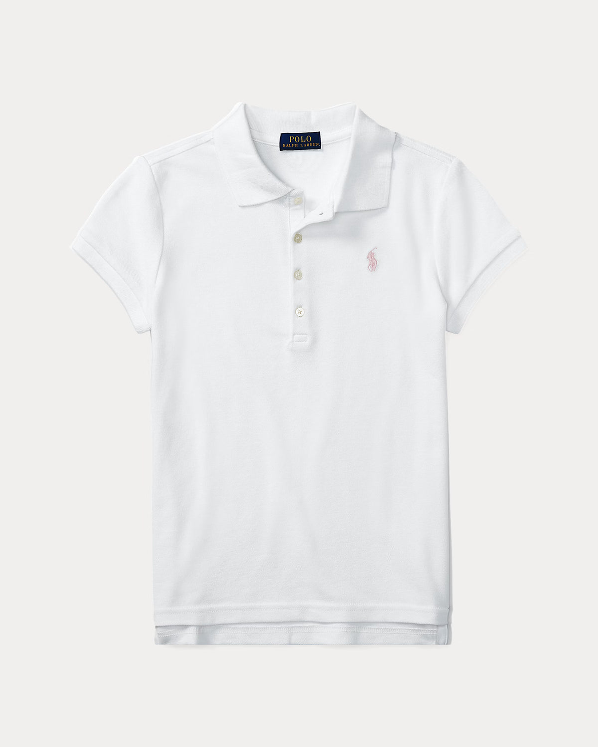 Polo in piqué di cotone stretch 313573242 005 POLO RALPH LAUREN 