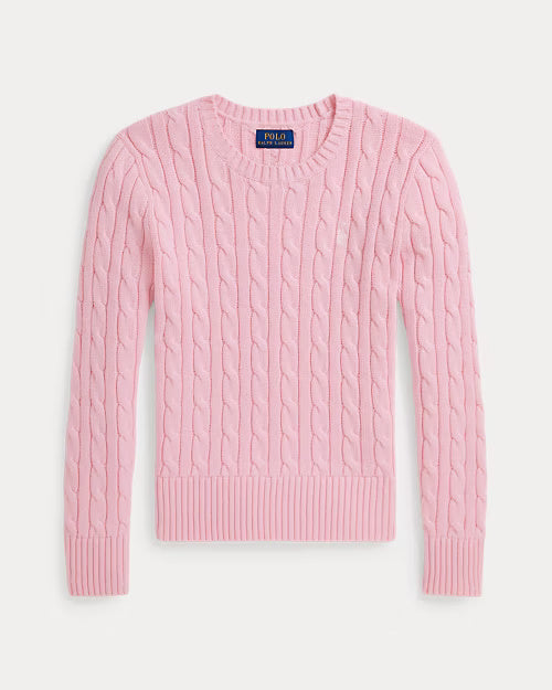 Maglia in cotone a trecce 313901316 010 POLO RALPH LAUREN 