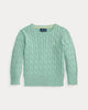 Maglia in cotone a trecce