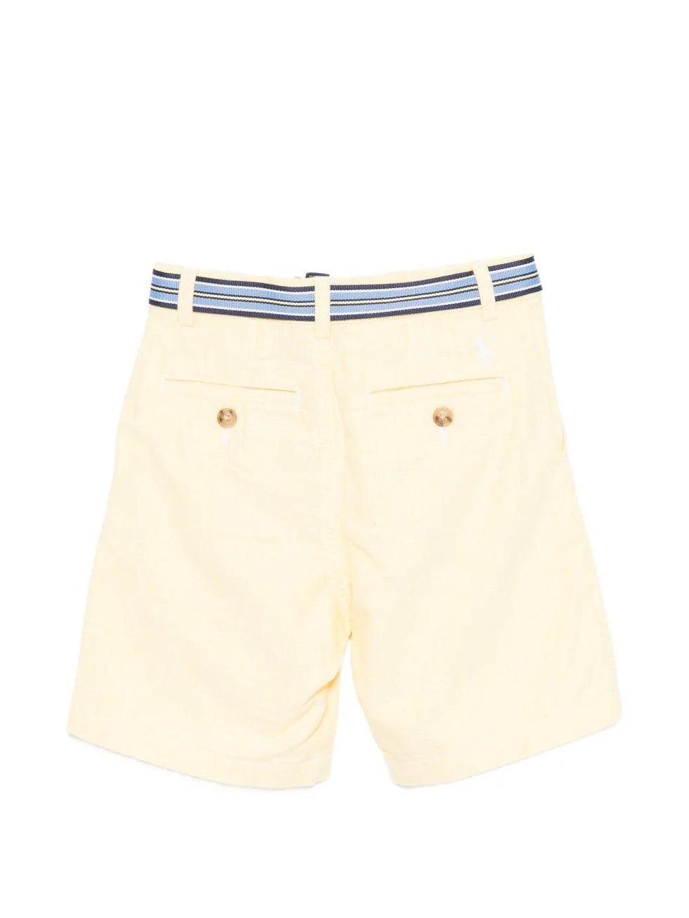 Shorts giallo con cintura a righe 322963291 501 POLO RALPH LAUREN 