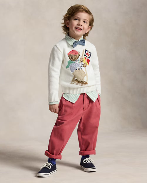 Maglia Polo Bear in cotone 322A12203 001 POLO RALPH LAUREN 