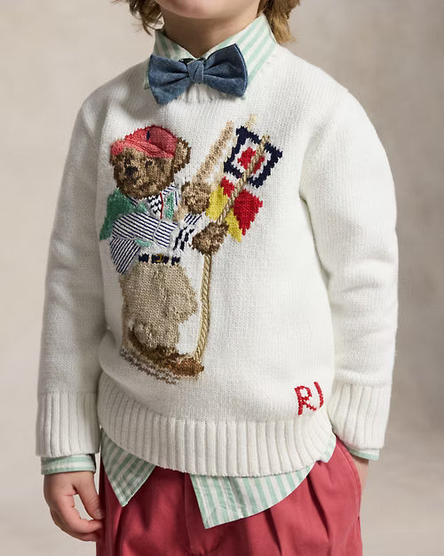 Maglia Polo Bear in cotone 322A12203 001 POLO RALPH LAUREN 