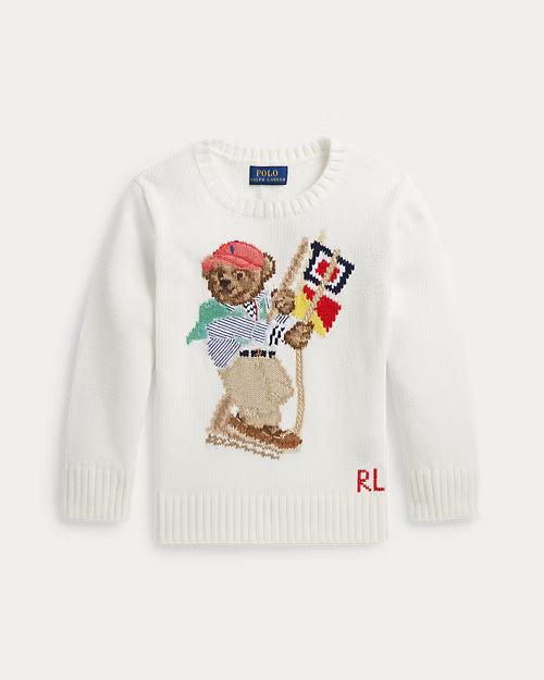 Maglia Polo Bear in cotone 322A12203 001 POLO RALPH LAUREN 