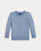 Maglia in cotone a trecce