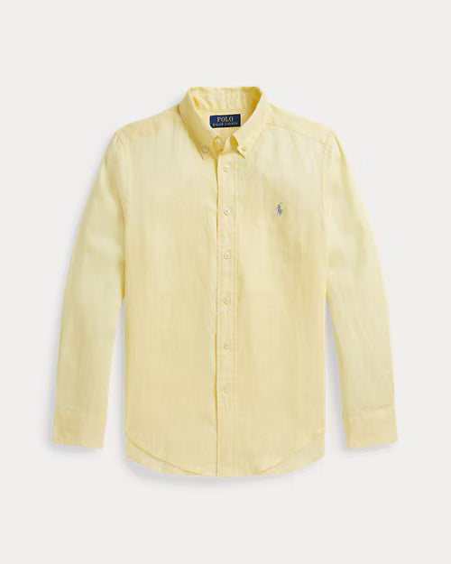 Camicia in lino 323967600 503 POLO RALPH LAUREN 