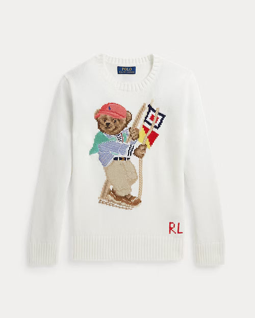 Maglia Polo Bear in cotone 323A12203 001 POLO RALPH LAUREN 