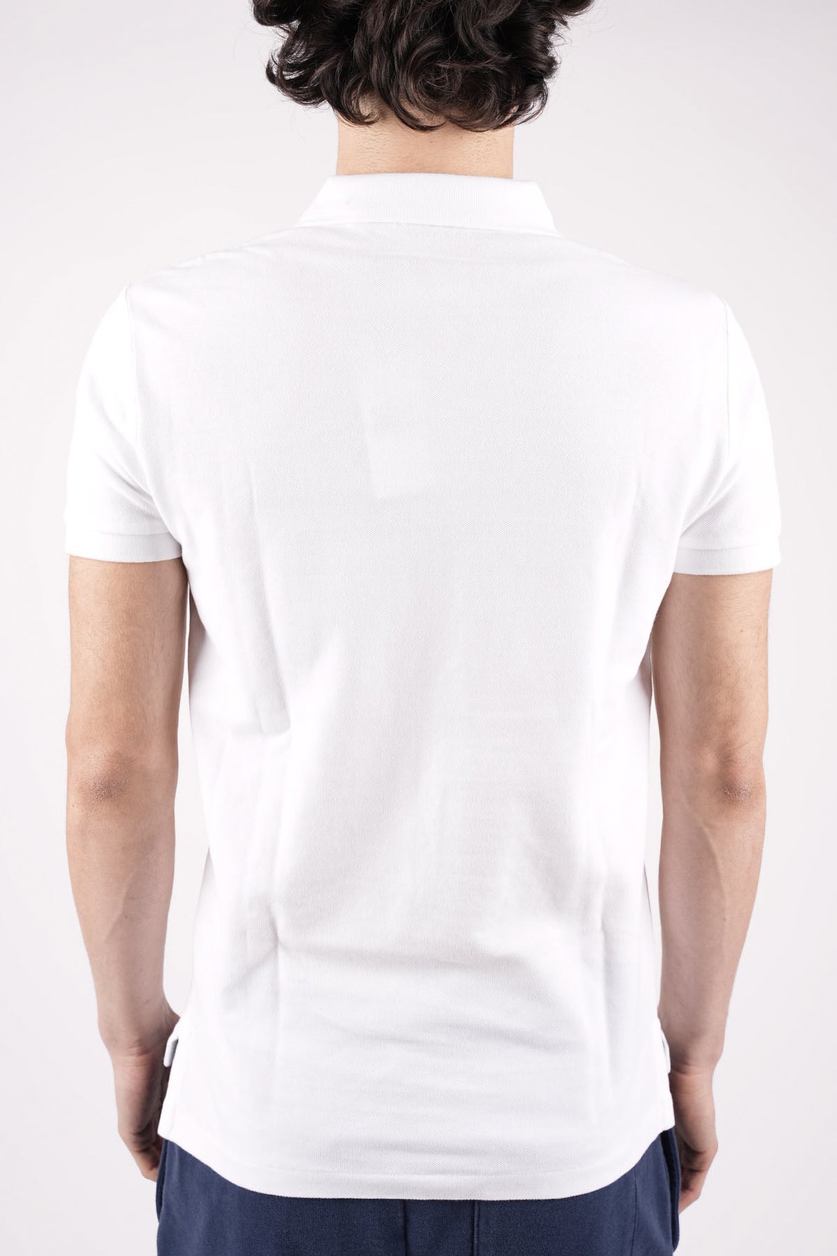 Polo con logo ricamato 710666998 002 POLO RALPH LAUREN 