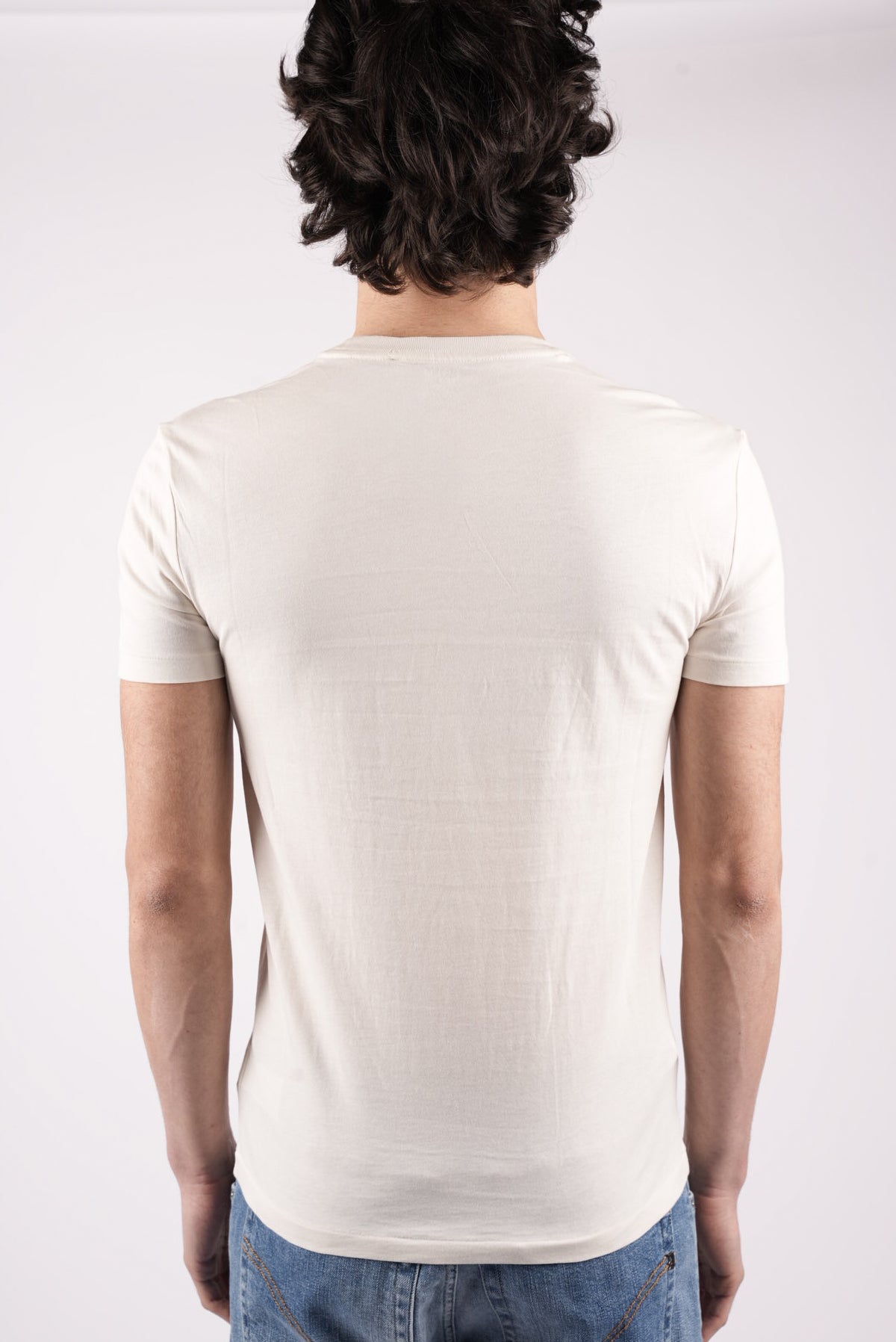 T-shirt con logo a contrasto 710671438 524 POLO RALPH LAUREN 